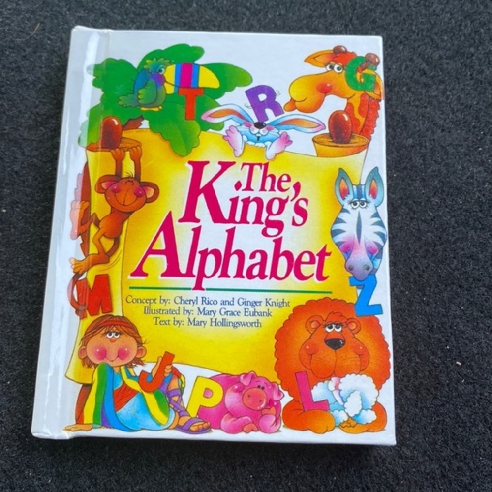 The King's‎ Alphabet: A Bible Book About Letters   Vintage Mini-book